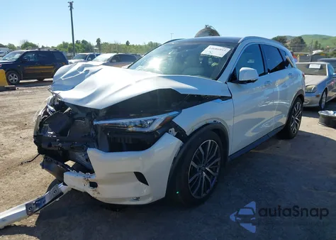 2020 Infiniti Qx50 Sensory Awd z USA, uszkodzony, nr VIN 3PCAJ5M34LF102085